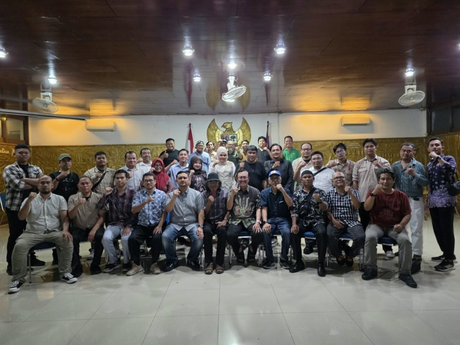 Atlet Sumut meraih medali emas kategori ganda campuran pada Kejurnas Gateball 2026. (ist).