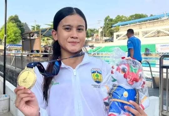 Atlet Selam Syabilla Rizkia Putri Raharja.