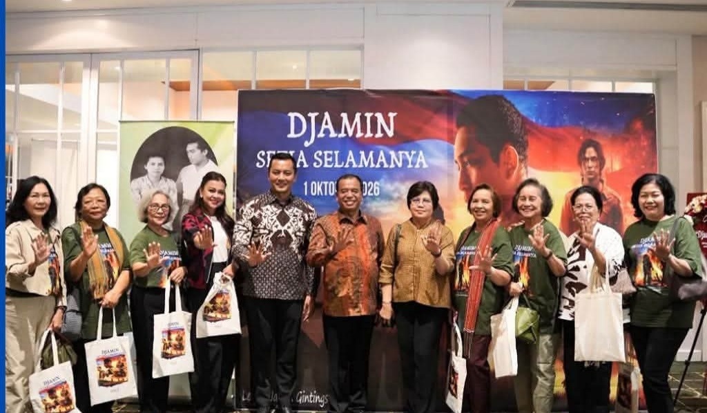 FILM: Bupati Karo menghadiri gala premier film Djamin Setia Selamanya.