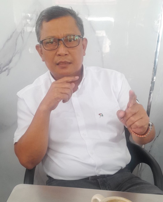 Anggota DPRD Sumut, Delpin Barus ST MIKom.
