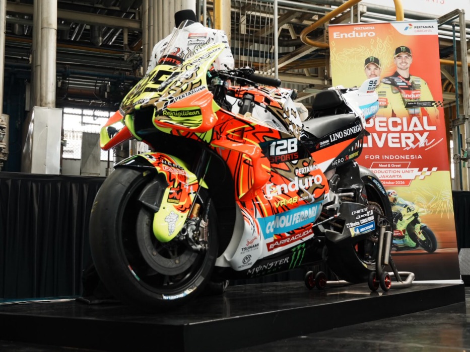 Tim Pertamina Enduro VR46 yang akan tampil di Mandalika.
